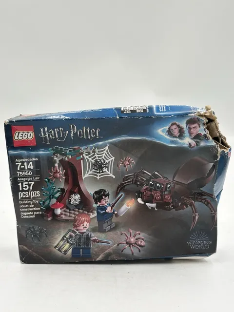 LEGO Harry Potter: Aragog's Lair (75950), Brand New *Box Damage*