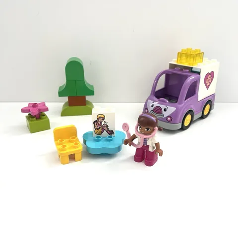 Lego Duplo 10605 Rosie the Ambulance Complete Disney Doc McStuffins Toy Set