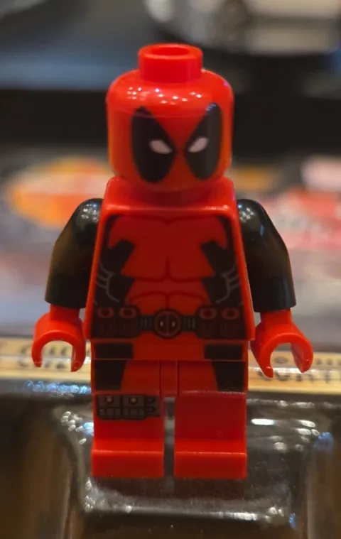 Lego marvel super heroes minifigures Deadpool Sh0032 authentic
