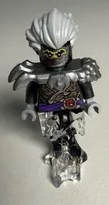 LEGO® Ninjago Minifigure - Cinder - Pearl Dark Gray and Flat Silver Armor 71818