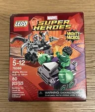 Lego Marvel Super Hero's Mighty Micro Hulk vs Ultron Set 76066