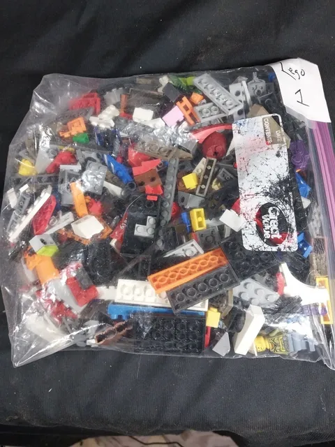 1 Pound of Legos Lot With Specialty Pieces And Action Figure 