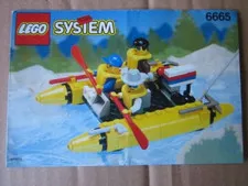 Lego System Building Instructions Instruction 6665