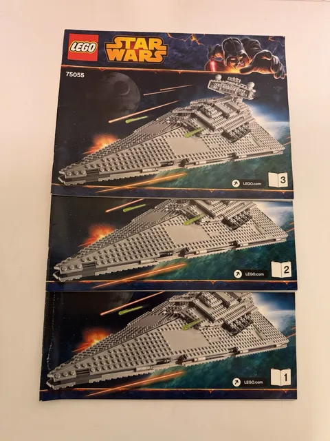 Lego Star Wars: Imperial Star Destroyer 75055 Instruction Manual