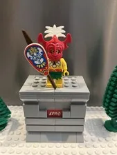 LEGO Minifigure pi068 Islander King Kahuka - Sets 6236 6262 6256 6278 Genuine