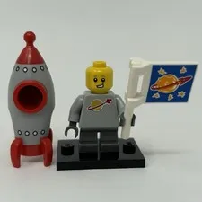 Lego Rocket Boy Minifigure Collectible Series 17 CMF Complete - Classic Space