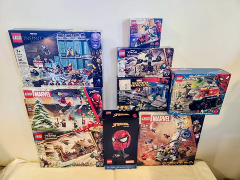 LEGO Marvel (x9) 76082 76174 76207 76208 76216 76266 76275 76285 76293 New