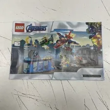 ORIGINAL RETRO LEGO USED Toy Instruction Book Manual Set - #3 76152 Avengers