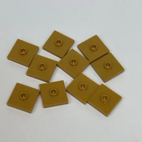 Lego 23893 87580 Gold Replacement Parts Pieces Lot of 10