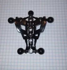 1 Bionicle Hero Factory Torso Black Lego 87794 Skeletal with 5 ball joints ret.