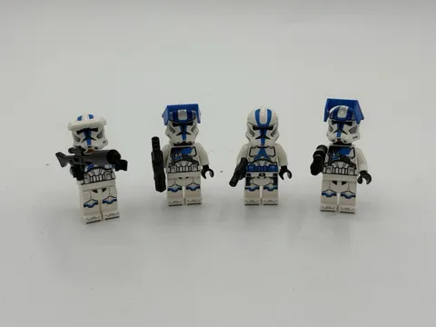 LEGO Star Wars 501st Clone Troopers Minifigures Lot Of 4 Phase 2 Set 75345 Army