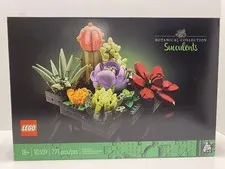 LEGO Icons Succulents Plants and Flowers Set 10309 Sealed