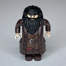 LEGO Harry Potter Rubeus Hagrid Minifigure Diagon Alley 10217 4738 4865 hp111