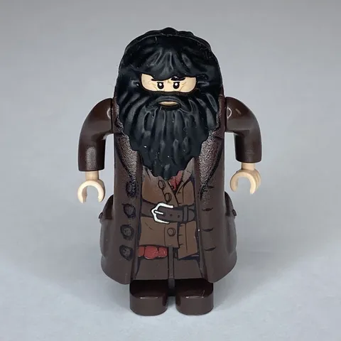 LEGO Harry Potter Rubeus Hagrid Minifigure Diagon Alley 10217 4738 4865 hp111