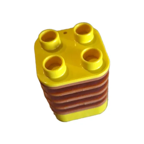 Lego Duplo Neck Yellow Accordion Spring Flexible Bend Ribbed Playground Part