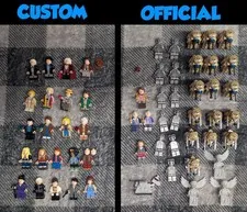 Massive LEGO Doctor Who Minifigure Collection Official + Custom Cyberman Dalek