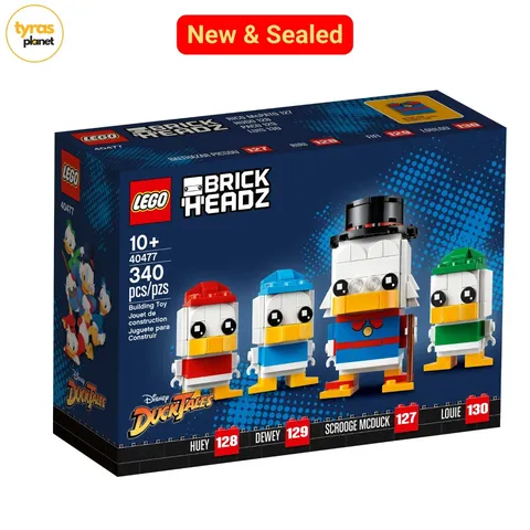 Lego 40477 BrickHeadz Disney DuckTales Scrooge McDuck Huey Dewey Louie NEW NIB