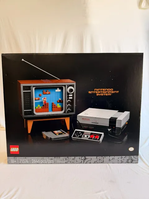 🎮 LEGO 71374 Nintendo Entertainment System NES Sealed Retired Collector Set