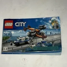 LEGO CITY 60209 Sky Police Diamond Heist Illustrated Manual Booklet English