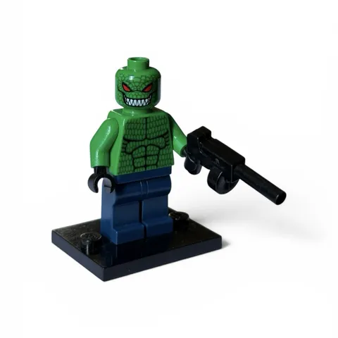 LEGO Killer Croc Minifigure 7780 Batman 2006 Great Condition
