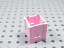 LEGO Pink 2x2x2 Crate Container Accessory Minifig BS