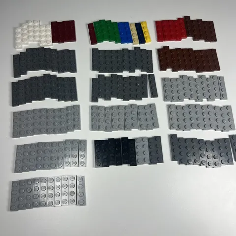 LEGO Parts Plate 1x4 Assortment Lot Of 160 Bricks Used