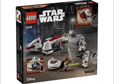 LEGO Star Wars 75378 BARC Speeder Escape 221 pcs Stud Shooter Grogu