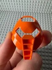 LEGO BIONICLE -- ORANGE KANOHI HUNA MASK 32573 NICE