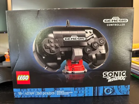 Lego 40769 Sonic the Hedgehog SEGA Genesis Controller  NEW - Free Shipping