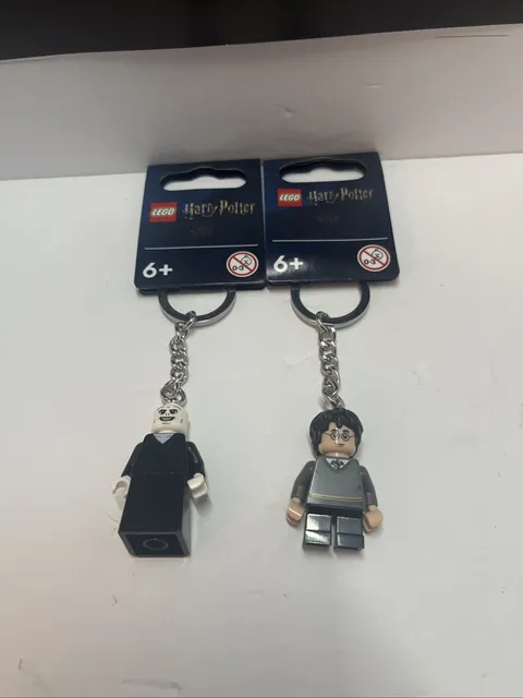 Lego Harry Potter 854114 Keychain/Lego Lord Voldemort 854155 Keychain