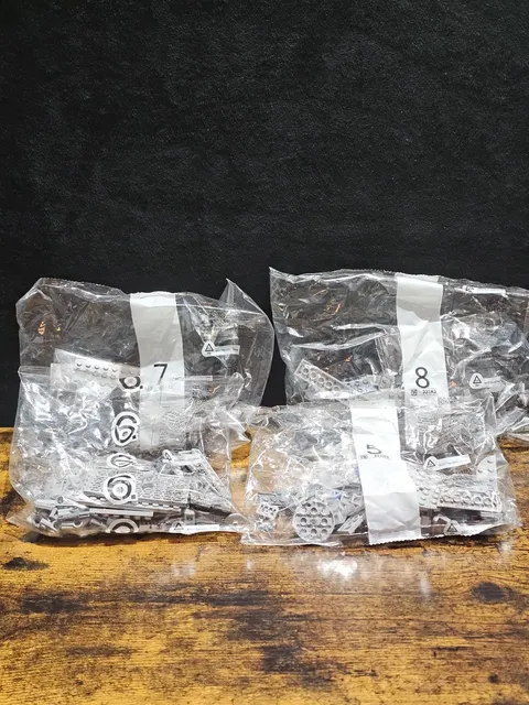 Lego Sealed Bags 331R3  #5 #6 #7 #8 Unknown Set Replacement Parts 2017 4 Bags