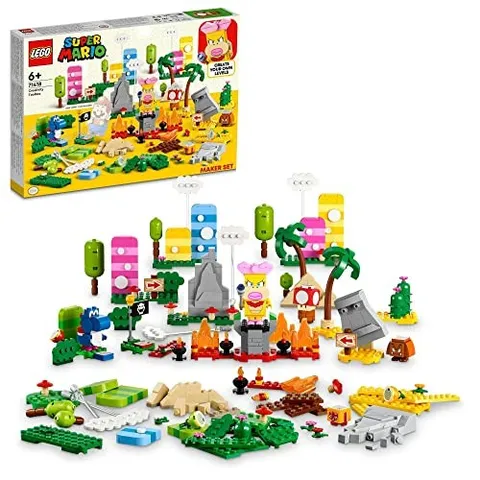 LEGO Super Mario Creative Box 71418 Toy Block Present Adventure Boys Girls Ages