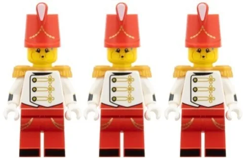 Lego 3 New Tuba Player Series 29 Minifigures Only without Stand and Accessories