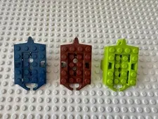LEGO Vehicle, Base 4x5 Roller Coaster Car with Dark Bluish Gray Wheels 26021c01