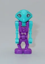 LEGO LOM Martian Alien Cassiopeia purple minifigure Space Life on Mars 7317