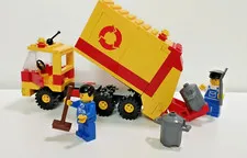 GENUINE LEGO SET 6693 RECYCLING TRUCK COMPLETE BUILD NO BOX NO INSTRUCTIONS