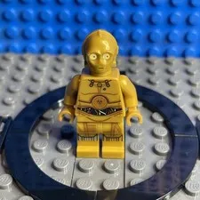 LEGO Star Wars C-3PO Minifigure Colorful Wires Pattern (Set 9490) sw0365 MINT
