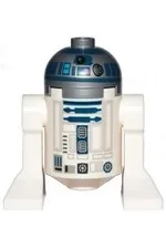 LEGO Minifigure Astromech R2-D2 Flat Silver Large Photoreceptor sw1085