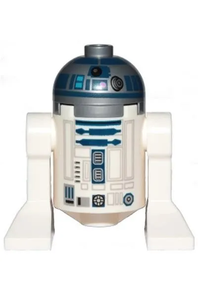 LEGO Minifigure Astromech R2-D2 Flat Silver Large Photoreceptor sw1085