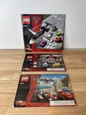 LEGO Disney Pixar Cars 2 Instruction Manual Lot 8638 8206 8423 - Books Only
