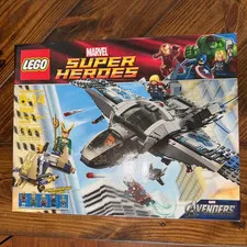LEGO Marvel Avengers 6869 Quinjet Aerial Battle NEW SEALED Box Retired 2012