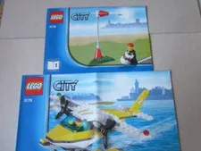 Lego City Building Instructions Instruction 3178 Parts 1 and 2, Part 1 and 2