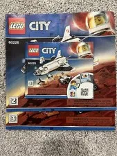 LEGO City 60226 Mars Research Shuttle Lot Of 3 Complete Instruction Manuals