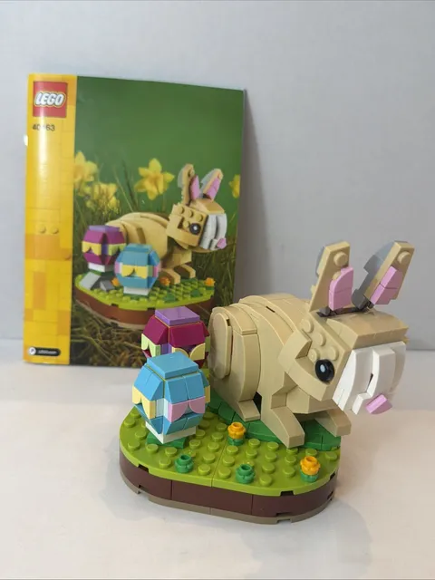 Lego Holiday - Easter Bunny - Set #40463 - 100% Complete W/ Manual - 2021