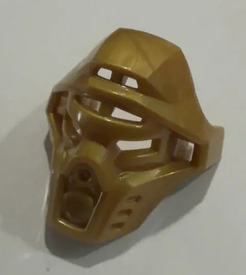 Lego Parts Bionicle Mask of Earth Pearl Gold Part 19077