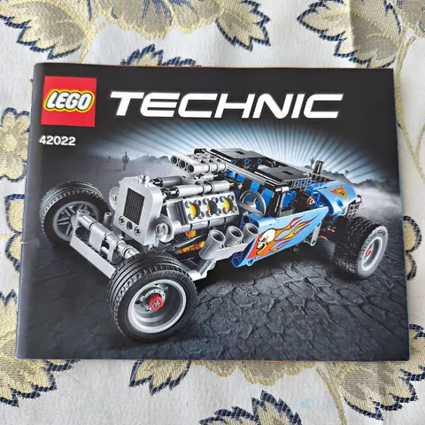 LEGO instructions Technic 42022 hot rod manual booklet DE/EN/FR 2014