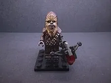 Lego Star Wars Chewbacca - Dark Brown, Medium Nougat Fur, Snow Spots Minifigure