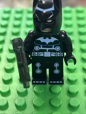This is a LEGO Electro Suit Batman minifigure (SH0046), originally release 2012.