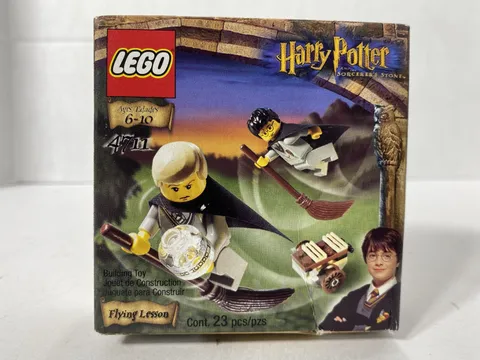 Lego 4711 HARRY POTTER FLYING LESSON Rare 2002 RETIRED 23 pcs NEW NRFP SEALED