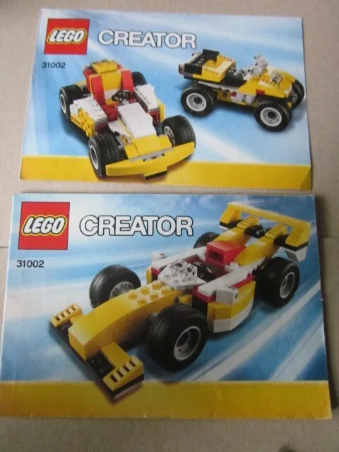 Lego Building Instructions Creator 31002 part 1 and 2 part 1 and 2